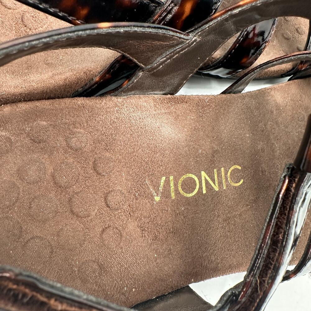 VIONIC Amber Brown Tortoise Shell Adjustable Stra… - image 5